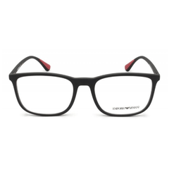 Armação de Óculos de Grau Masculino Emporio Armani Quadrado EA3177 Cor Preto Fosco