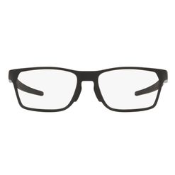 Armação de Óculos de Grau Masculino Oakley Retangular OX8032L Cor Preto Fosco