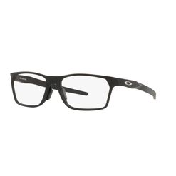 Armação de Óculos de Grau Masculino Oakley Retangular OX8032L Cor Preto Fosco