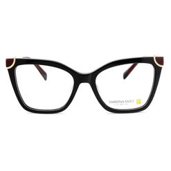 Armação de Óculos de Grau Sabrina Sato, modelo SS702, cor C2, tamanho 54