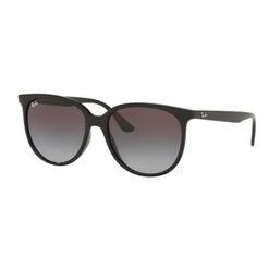 Óculos de sol Ray Ban, modelo RB4378L, cor Preto e Cinza Degradê, tamanho 54
