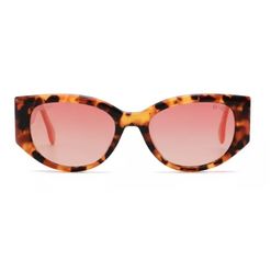 Óculos de sol Ono, modelo ON0014S, cor Tortoise com Laranja, tamanho 54