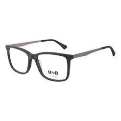 Armação de Óculos de Grau Masculino Ono ON0024 Retangular Cor Preto Fosco
