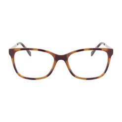 Armação de Óculos de Grau Dii Collection, modelo 1 1709, cor Demi Marrom, tamanho 52