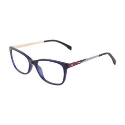 Armação de Óculos de Grau Dii Collection, modelo 1 1709, cor Azul, tamanho 52