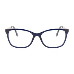 Armação de Óculos de Grau Dii Collection, modelo 1 1709, cor Azul, tamanho 52