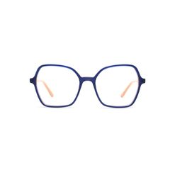 Armação de Óculos de Grau Dii Collection, modelo 1 9003, cor Azul com Rosa, tamanho 54