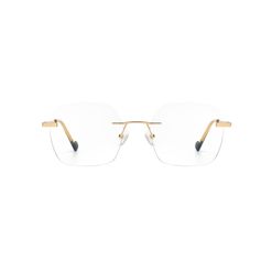 Armação de Óculos de Grau Dii Collection, modelo 4 9010, cor Dourado e Azul, tamanho 54
