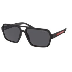 Óculos de sol Prada Linea Rossa, modelo PS 01XS, cor DG002G, tamanho 59