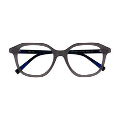 Armação de Óculos de Grau Dii Collection, modelo 5505, cor Cinza com Preto, tamanho 52