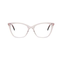 Armação de Óculos de Grau Dii Collection, modelo DII 2008L, cor Rosa Cristal, tamanho 54