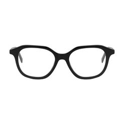 Armação de Óculos de Grau Dii Collection, modelo 5505, cor Preto e Cinza, tamanho 52