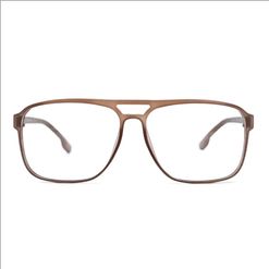 Armação de Óculos de Grau Ono, Guarapa, modelo ON0010, cor Marrom Fosco, tamanho 60