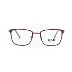 Armação de Óculos de Grau Ono, modelo ON6012, cor Marrom Metálico, tamanho 52