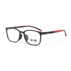 Armação de Óculos de Grau Infantil Ono ON0018I Preto/Vermelho