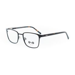 Armação de Óculos de Grau Ono, modelo ON6012, cor Preto com Tortoise, tamanho 52