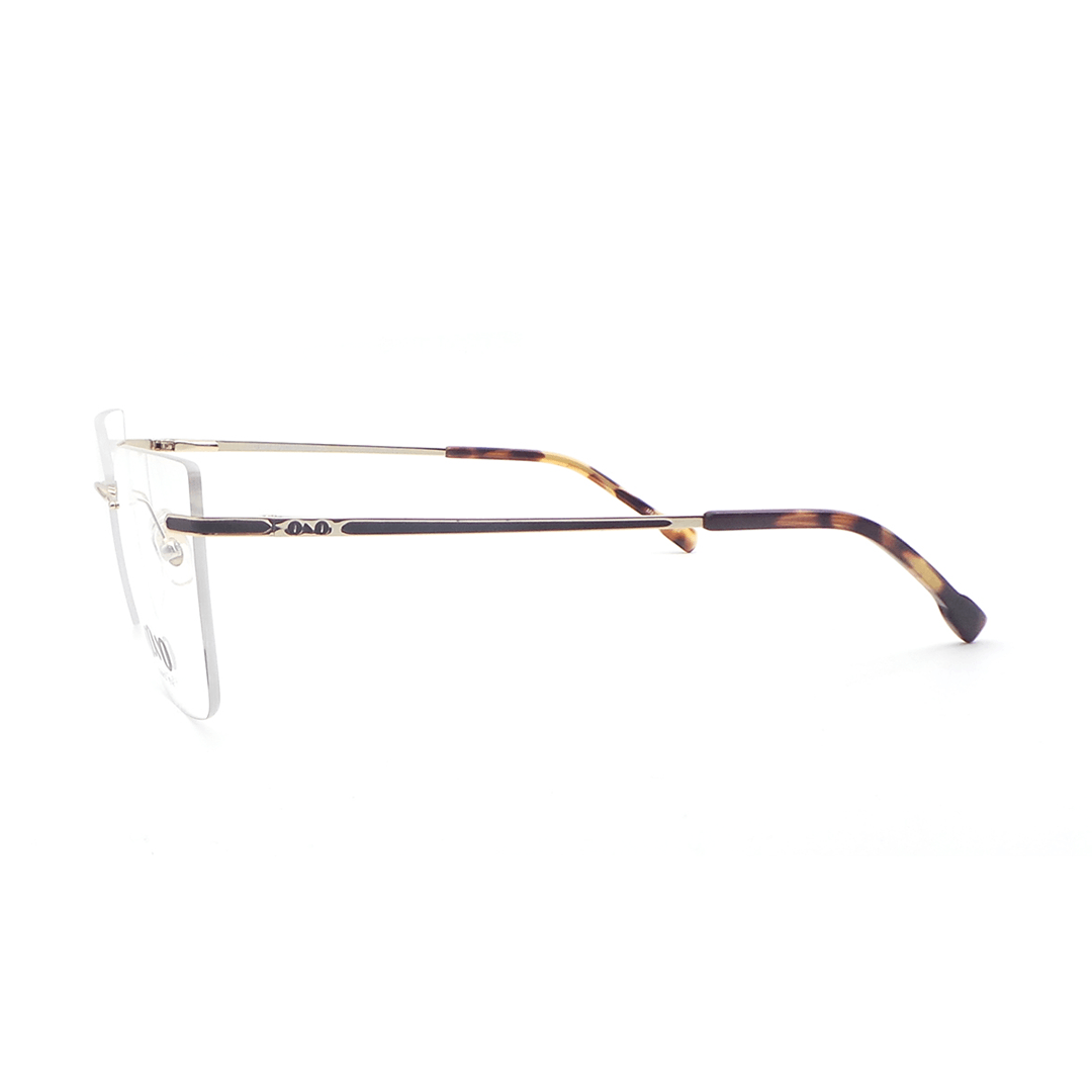 Encontraproduto.com.br - Armação de Óculos de Grau Ono, modelo ON6019, cor Dourado Claro, tamanho 56