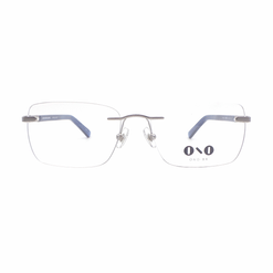 Armação de Óculos de Grau Masculino Ono ON6016 Prata/Azul