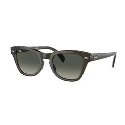 Óculos de sol Ray Ban, modelo RB0707S, cor Verde Olivia Transparente, tamanho 53