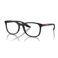 Armação de Óculos de Grau Masculino Prada Linea Rossa Quadrado PS 05PV cor Preto Fosco