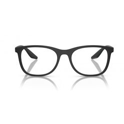 Armação de Óculos de Grau Masculino Prada Linea Rossa Quadrado PS 05PV cor Preto Fosco