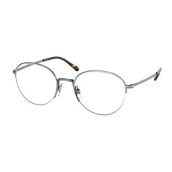 Armação de Óculos de Grau Masculino Polo Ralph Lauren Redondo PH1204 Cor Prata