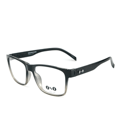 Óculos Clipon Ono, Meaípe, modelo ON0031CP, cor preto degradê, tamanho 56