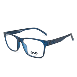 Óculos de Sol com Clipon Masculino Ono ON0031CP cor Azul Marinho