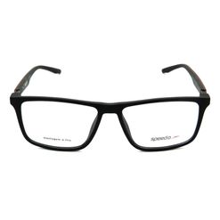 Armação de Óculos de Grau Speedo, modelo SP6125I, cor Preto Fosco, tamanho 57