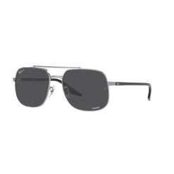 Óculos de sol Ray Ban, modelo RB3699, cor Chumbo e preto, tamanho 59