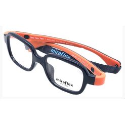 Armação de Óculos de Grau Miraflex, modelo MF4001, cor K570, tamanho 42