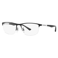 Armação de Óculos de Grau Masculino Emporio Armani EA1142 Preto Fosco