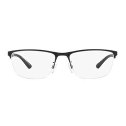 Armação de Óculos de Grau Masculino Emporio Armani EA1142 Preto Fosco