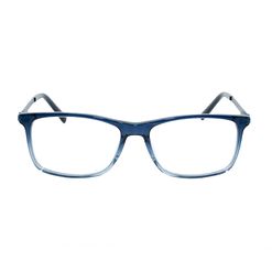 Armação de Óculos de Grau Dii Collection, modelo 2 7013, cor Azul Marinho com Azul Translúcido, tamanho 59