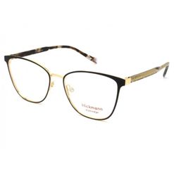 Armação de Óculos de Grau  Feminina Hickmann HI10030 Fio de Nylon Dourado
