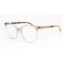Armação de Óculos de Grau  Feminina Hickmann HI60028 Gatinho Nude