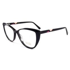 Armação de Óculos de Grau  Feminina Hickmann HI60026 Gatinho Preto