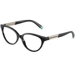 Armação de Óculos de Grau Tiffani, modelo TF2226, cor Preto, tamanho 54