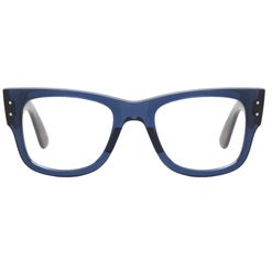 Armação de Óculos de Grau Unissex Ray Ban RX0840V Quadrado Cor Azul com Havana Amarelo e Azul