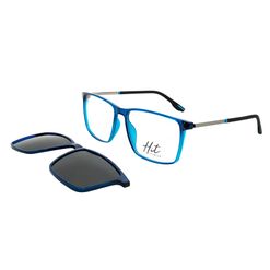 Óculos Clipon Hit, modelo 2 4031, cor Azul, tamanho 54