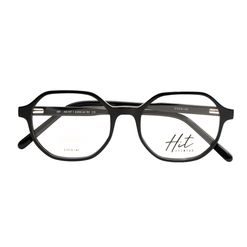 Armação de Óculos de Grau Hit, modelo 1 4288, cor Preto, tamanho 51