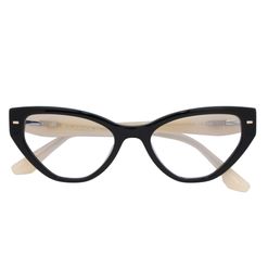 Armação de Óculos de Grau Dii Collection, modelo 1 4153, cor Preto com Cristal, tamanho 53
