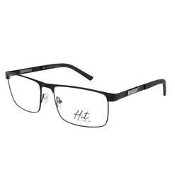 Armação de Óculos de Grau Hit, modelo 2 4043, cor Preto, tamanho 60