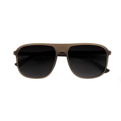 Óculos de sol Dnz, modelo 2 4237, cor Marrom