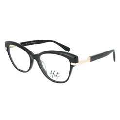 Armação de Óculos de Grau Hit, modelo 1 4259, cor Preto, tamanho 53