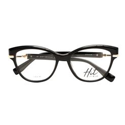 Armação de Óculos de Grau Hit, modelo 1 4259, cor Preto, tamanho 53