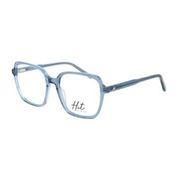 Armação de Óculos de Grau Hit, modelo 1 4289, cor Azul Cristal, tamanho 54