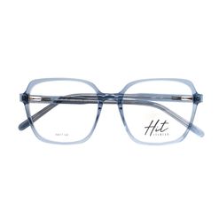 Armação de Óculos de Grau Hit, modelo 1 4289, cor Azul Cristal, tamanho 54