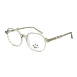 Armação de Óculos de Grau Hit, modelo 1 4288, cor Cinza Cristal, tamanho 51