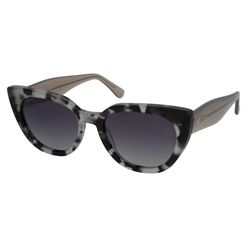 Óculos de sol Hit, modelo 1 4104, cor Cinza Marmorizado, tamanho 55